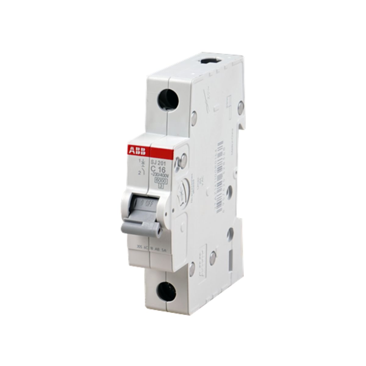 Disjuntor Mini Din Unipolar 6A Curva C 3Ka 127/230V - Abb