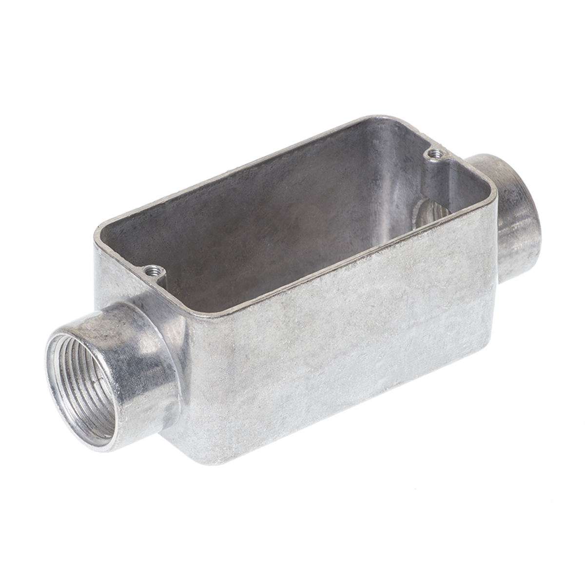 Condulete Alumínio Fixo Tipo C 1 Polegada Com Rosca Bsp Sem Tampa Sem Vedação Ip54 - Wetzel