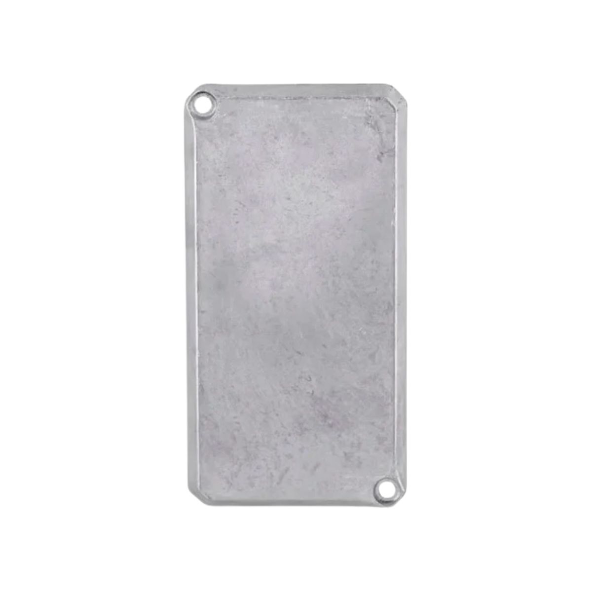 Tampa Condulete Cega Alumínio 1Pol S/Pintura C/Vedação - Wetzel