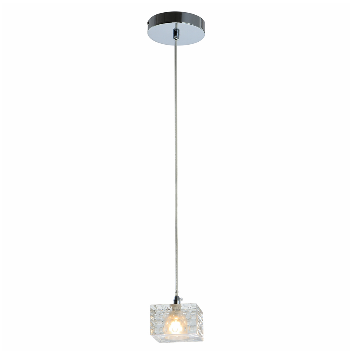 Luminária Pendente Paris Square Cristal 1X60W G9 Bivolt - Avant