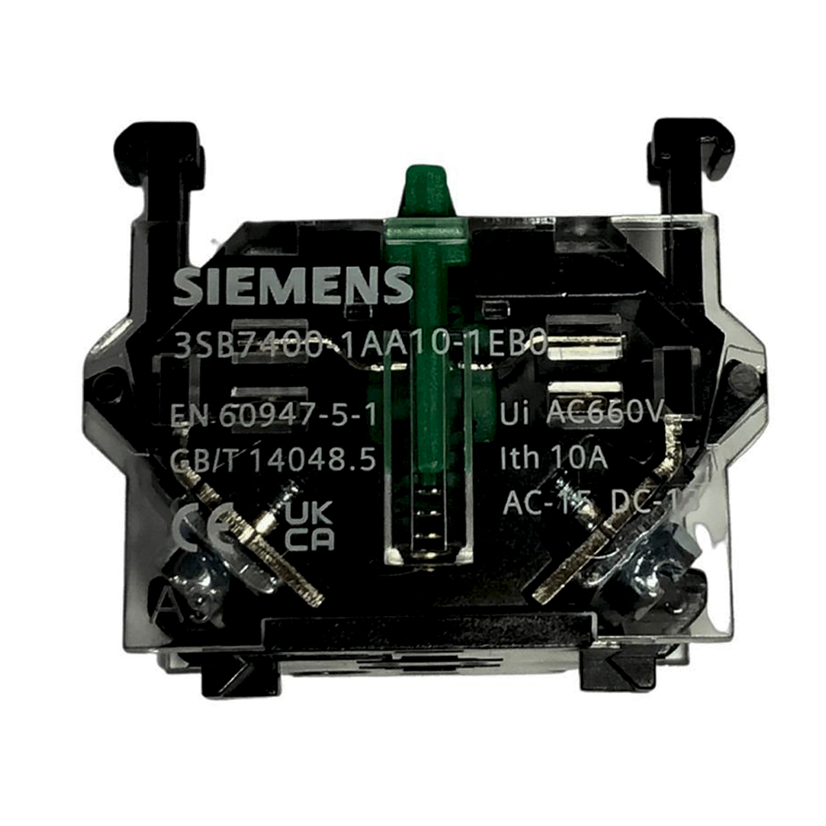 Bloco De Contato Auxiliar Para Botão 2Na 3SB74001AA101EB0 - Siemens