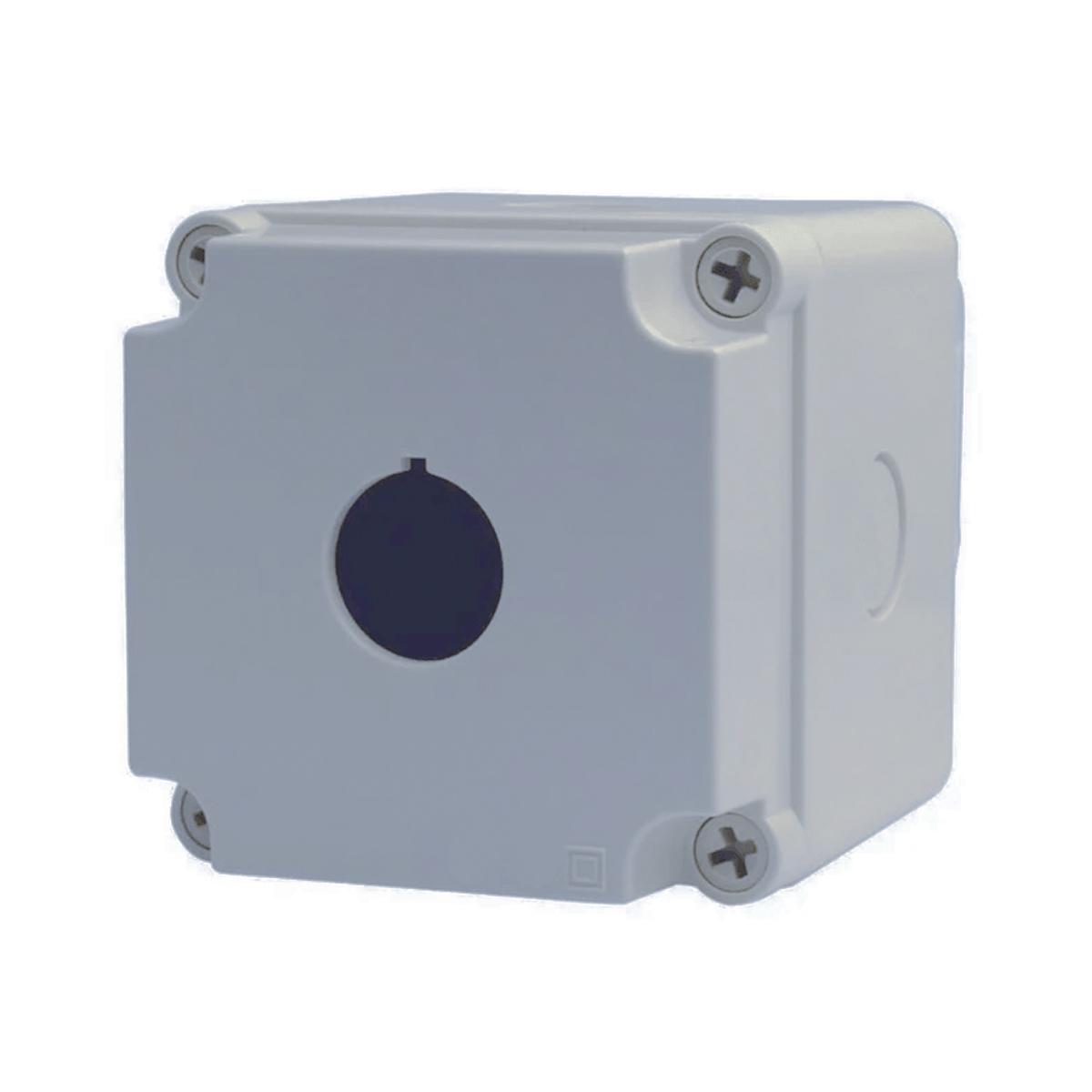 Caixa Botoeira Comando 3Sb7 Para 1 Botão Plástico 22Mm Cinza 3SB78110AA100BA0 - Siemens