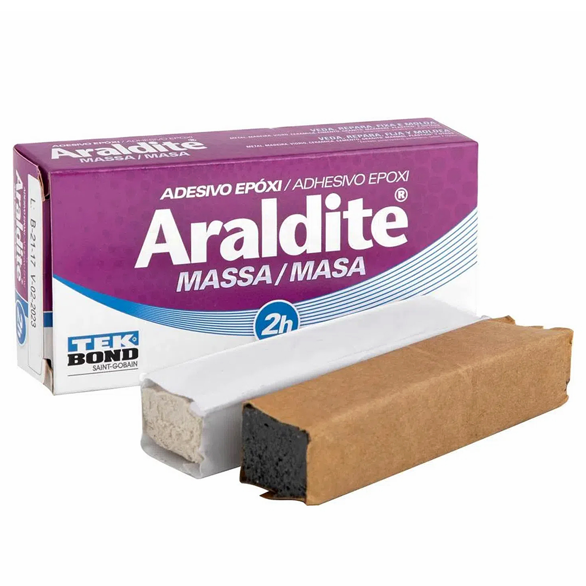 Cola Epoxi Araldite Massa 100G - Tek Bond