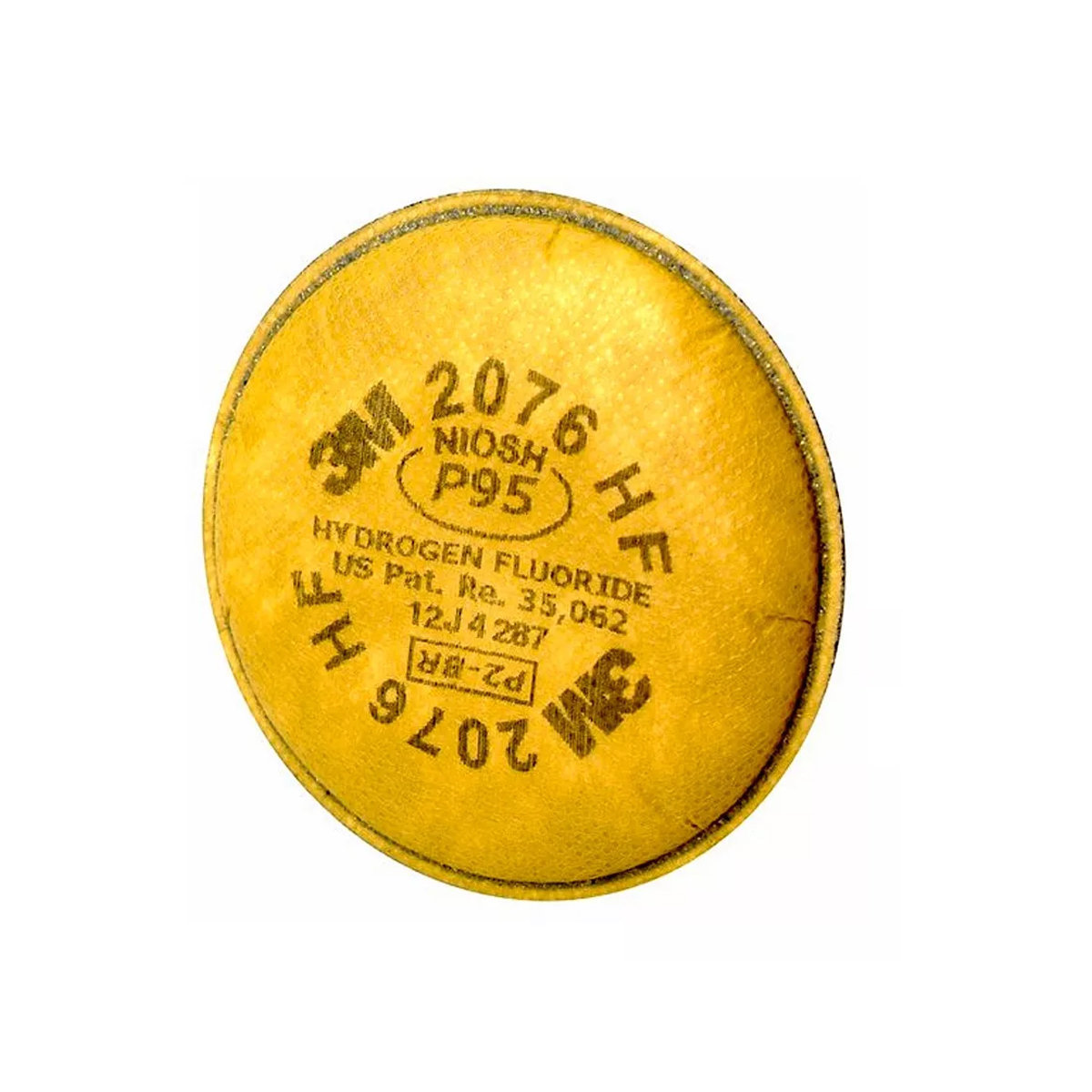 Filtro Respirador Reutilizável Gases Ácidos 10,92Cm Baioneta Amarelo 2076hf - 3M Do Brasil