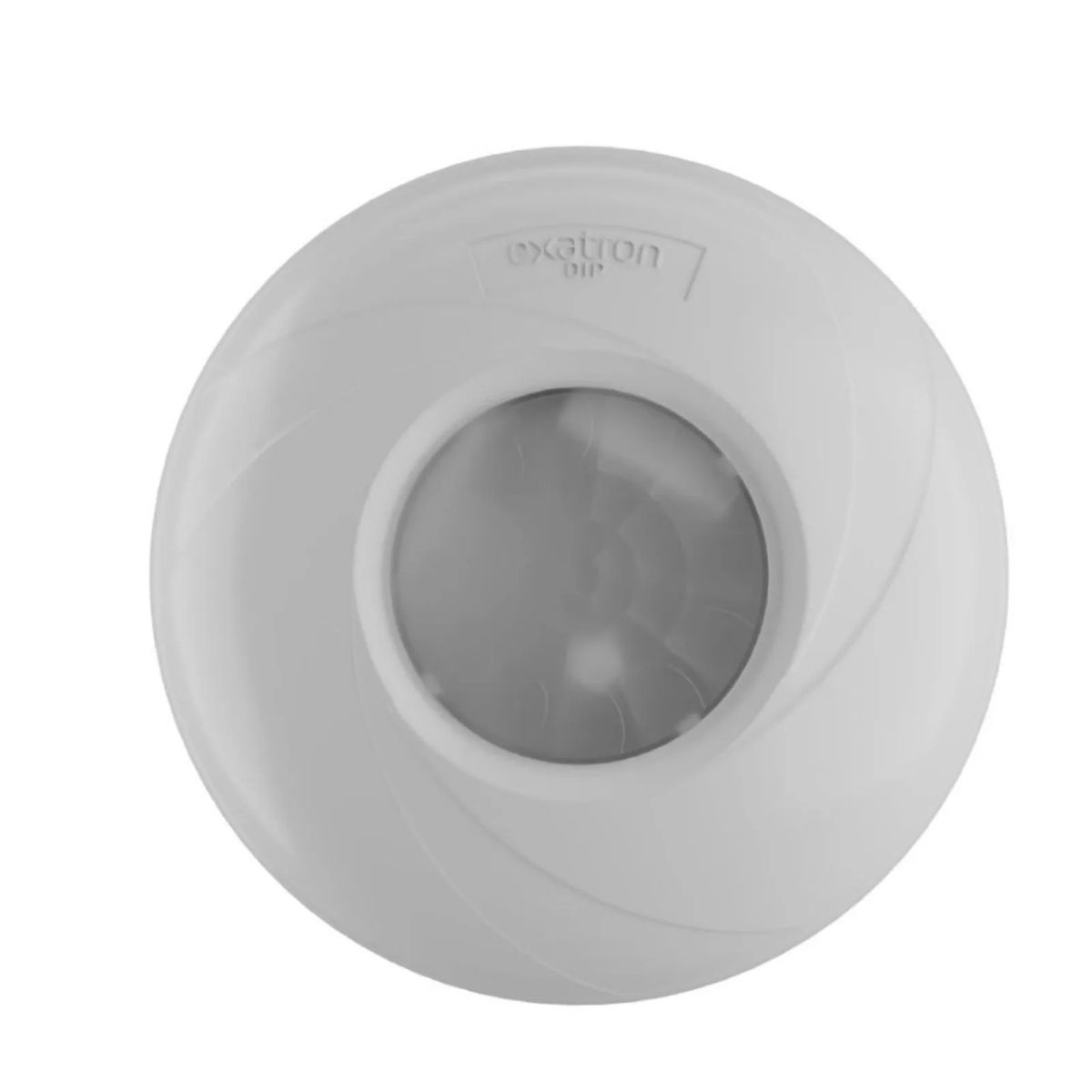 Sensor Presença C/Fotocélula Sobrepor/Embutir Teto Bivolt Alcance 12M Preto - Qualitronix