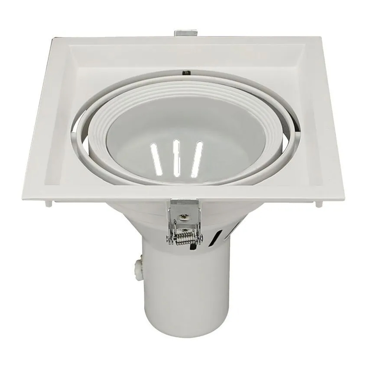 Luminária Spot Embutir Quadrado Branco Para Lâmpada Par30 E27 Bivolt 7015472 - Ledvance