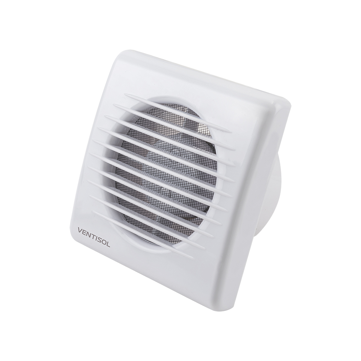 Ventilador Axial Exaustor Premium Bivolt Para Banheiro Exb 100Mm Branco 4W - Ventisol