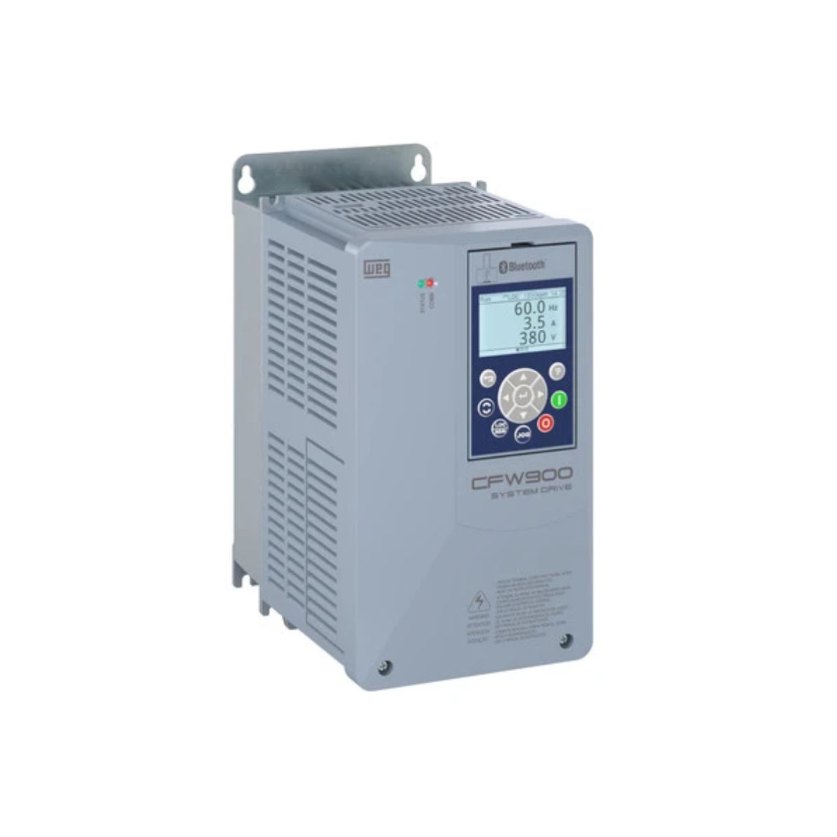 Inversor Frequência Trifásico 380-480V 50/60Hz 8A 3Kw C/Filtro - Weg