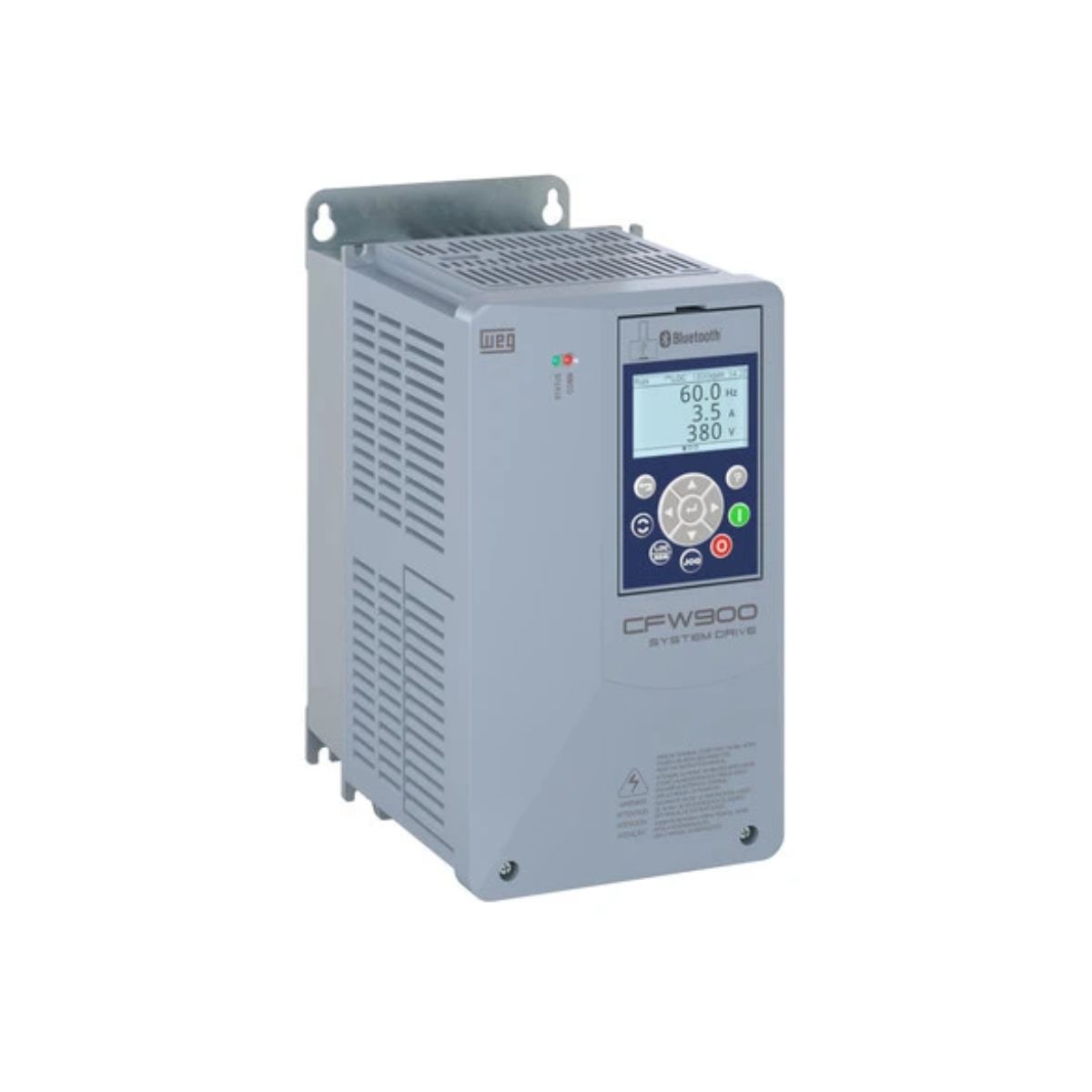 Inversor Frequência Trifásico 380-480V 50/60Hz 17A 7,5Kw C/Filtro - Weg