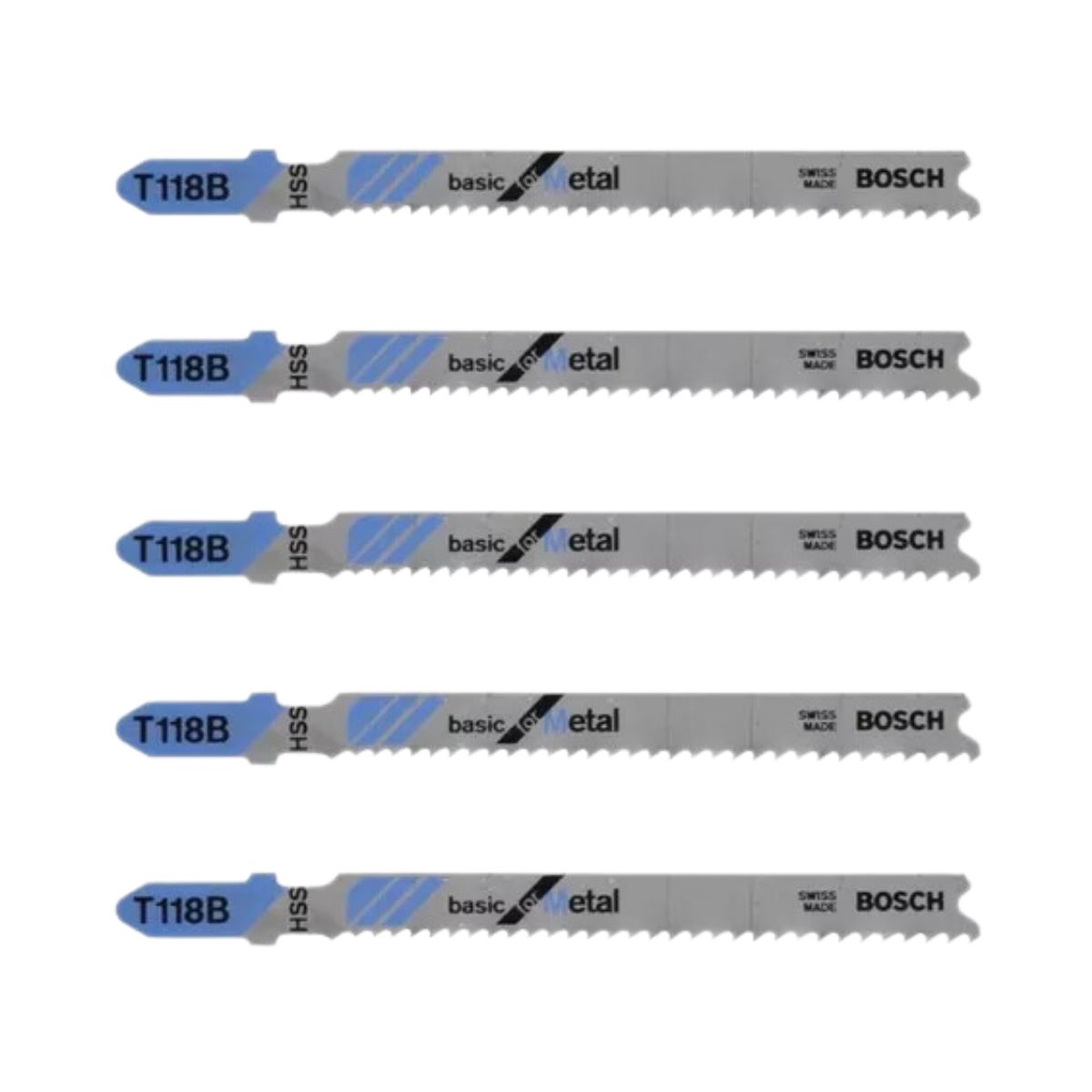 Serra Tico-Tico T118B Basic For Metal 5 Peças 2608668146-000 - Bosch