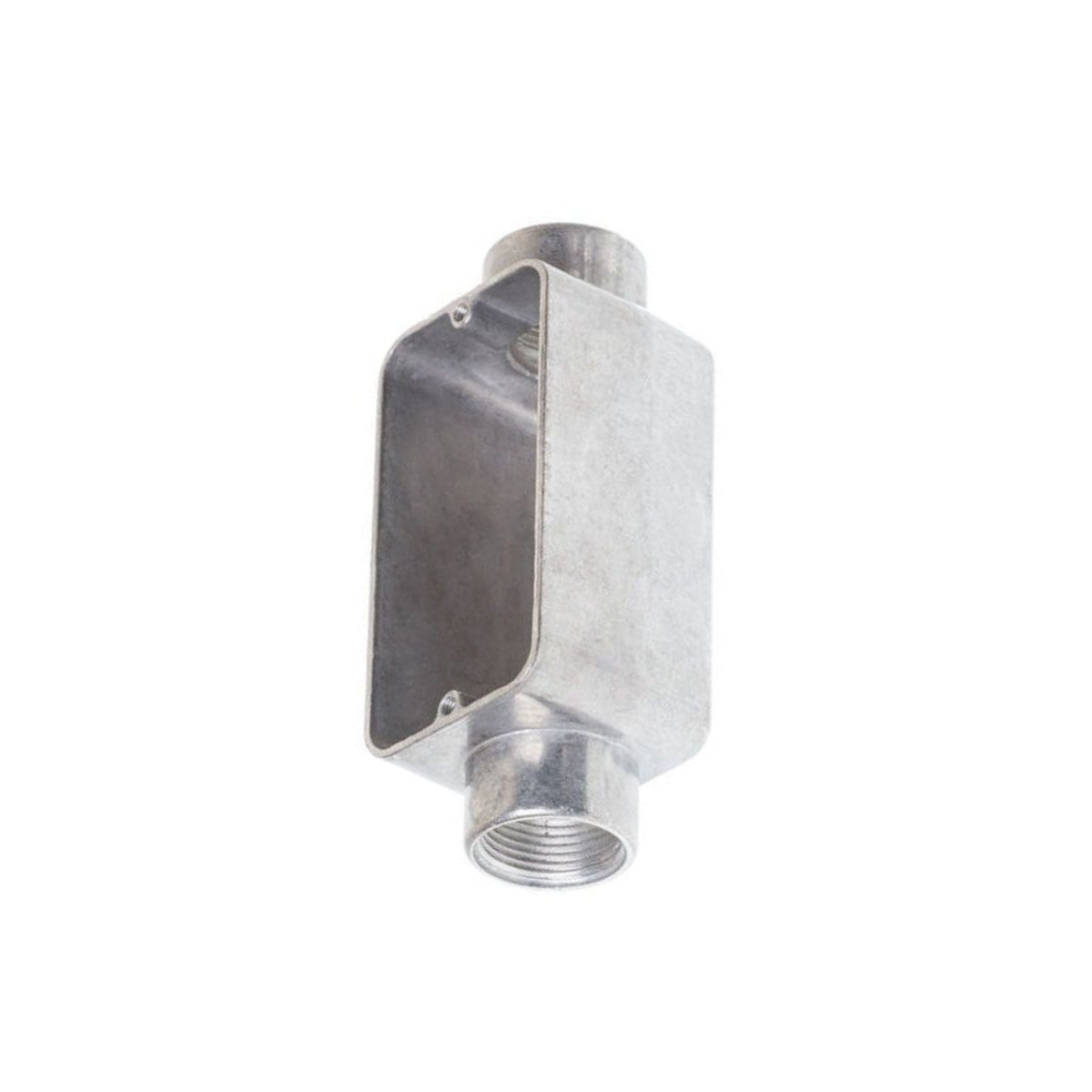 Condulete Alumínio Fixo Tipo C 1/2 C/Rosca Bsp S/Pintura S/Tampa S/Vedação - Wetzel