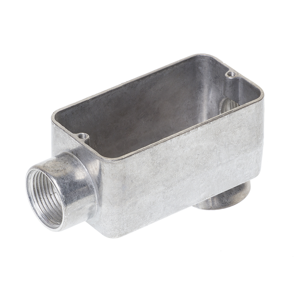 Condulete Alumínio Fixo Tipo Lb 1 Polegada Com Rosca Bsp Sem Pintura Sem Tampa Sem Vedação - Wetzel