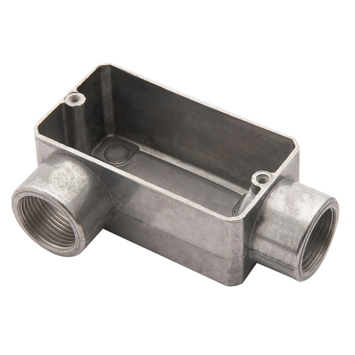 Condulete Alumínio Fixo Tipo Lr 1/2 Com Rosca Bsp Sem Pintura Sem Tampa Sem Vedação - Wetzel