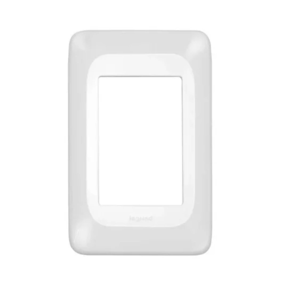 Placa 4X2 3 Postos Branco Com Suporte Pial Pop LGP23 Pial