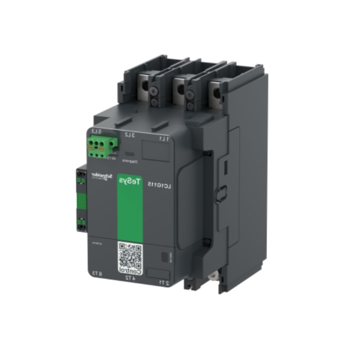 Contator Potencia Tripolar 185A 100-250Vca/Cc 1Na+1Nf 50/60Hz - Schneider