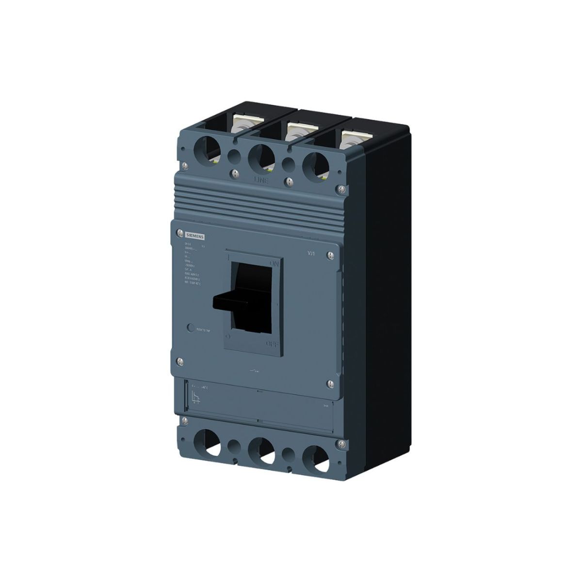 Disjuntor Caixa Moldada Tripolar 320-400A 36Ka 415V 50/60Hz - Siemens