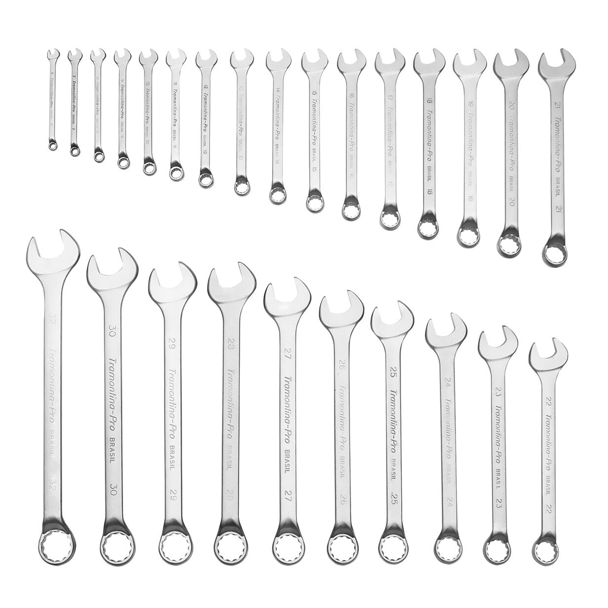 Jogo Chave Combinada 26 Peças 6-32Mm Cromado Din 3113 - Tramontina