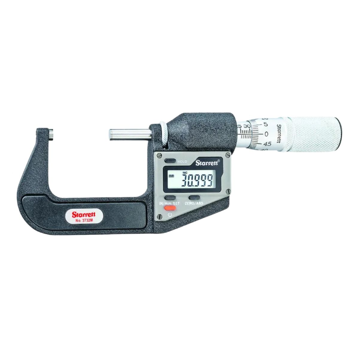 Micrometro Externo Digital 25-50Mm (1-2") Sem Saída 3732MEXFL-50 Starrett