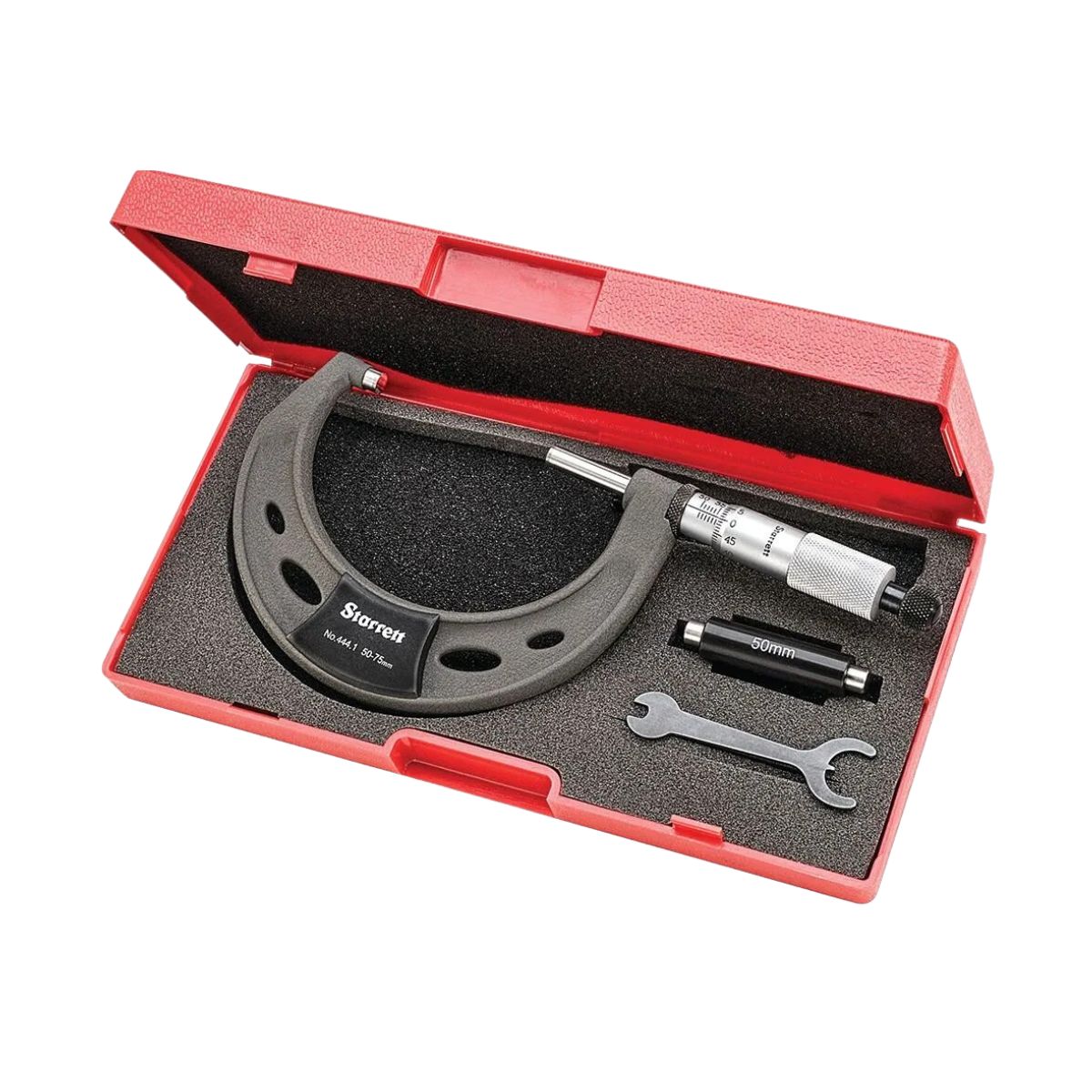 Micrometro Externo Com Isoladores No Arco 50-75X0,01Mm 444.1MXRL-75 Starrett