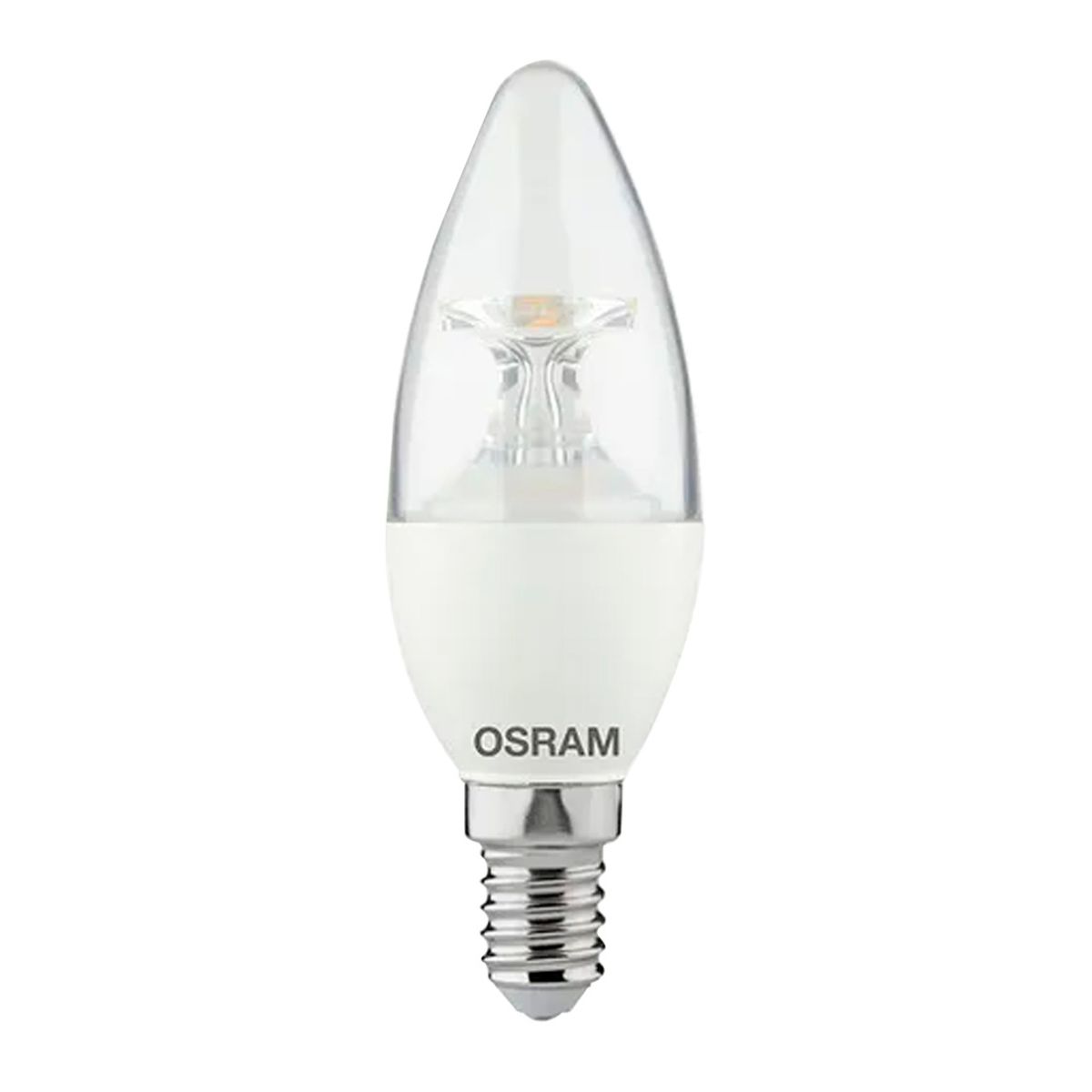 Lâmpada Led Filamento Vela Clara 2,5W Bivolt E14 2700K Branco Quente Luz Amarela 250Lm - Ledvance