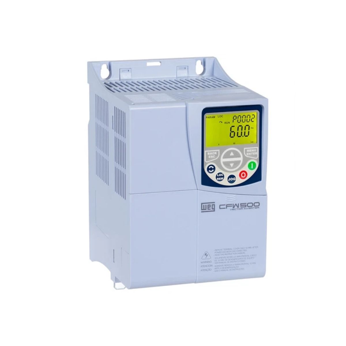 Inversor Frequência Trifásico 380-480V 50/60Hz 16A 9,2Kw - Weg