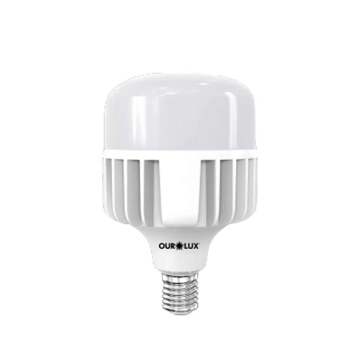 Lâmpada Led Bulbo Alta Potência T240 65W Bivolt E27 6500K Branco Frio 5000Lm - Ourolux