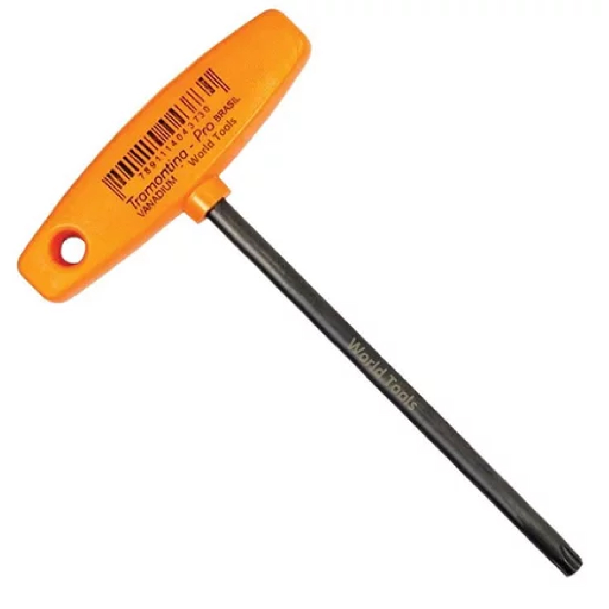 Chave Tipo T Isolada Cabo T Laranja 12,9Cm Aço Cromo Vanadium - Tramontina