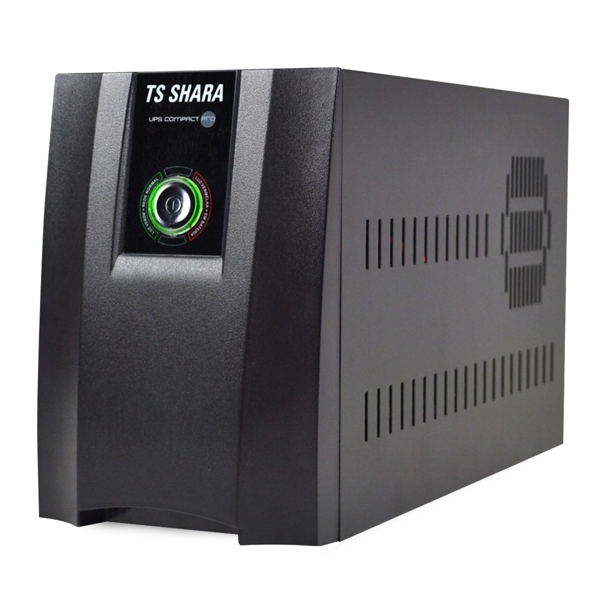 Nobreaks Ups Compact Pro Universal 1400Va Entrada Saída Bivolt 2 Baterias 6 Tomadas 5Ah - Ts Shara