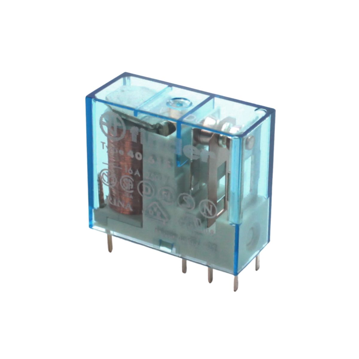 Rele Industrial Potencia 16a 48vcc 1 Rev (spdt)
