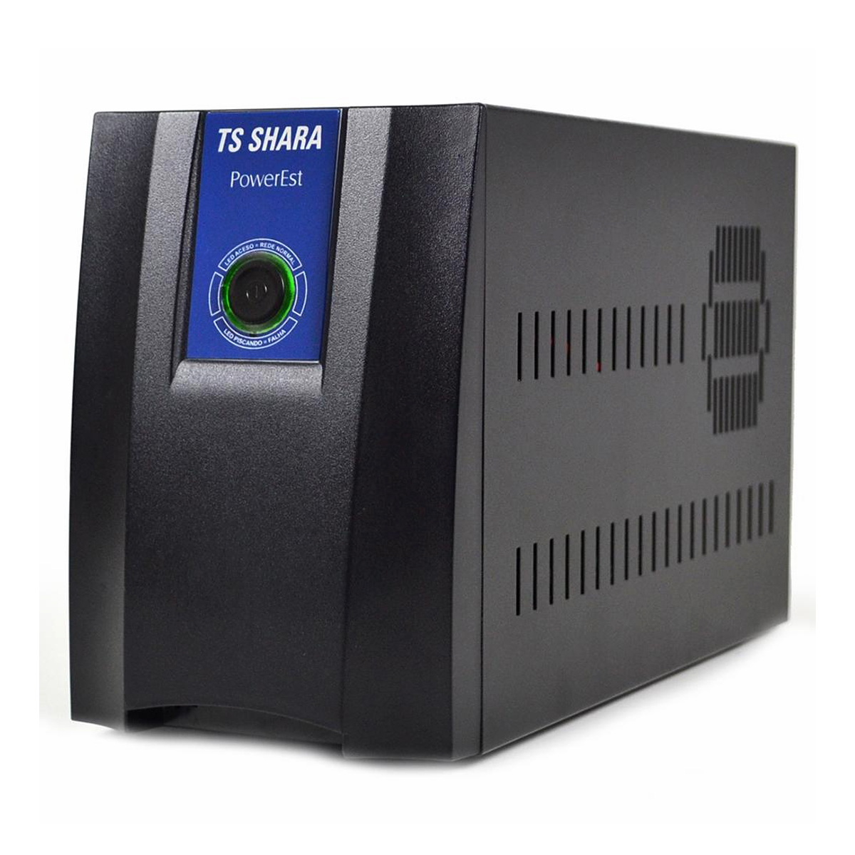 Estabilizador Powerest Home 2500Va 6 Tomadas Preto Bivolt 115/220V 9013 - Ts Shara