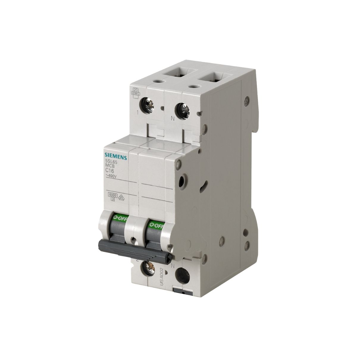 Disjuntor Mini Din Unipolar+N 32A Curva C 6kA 220/380V - Siemens