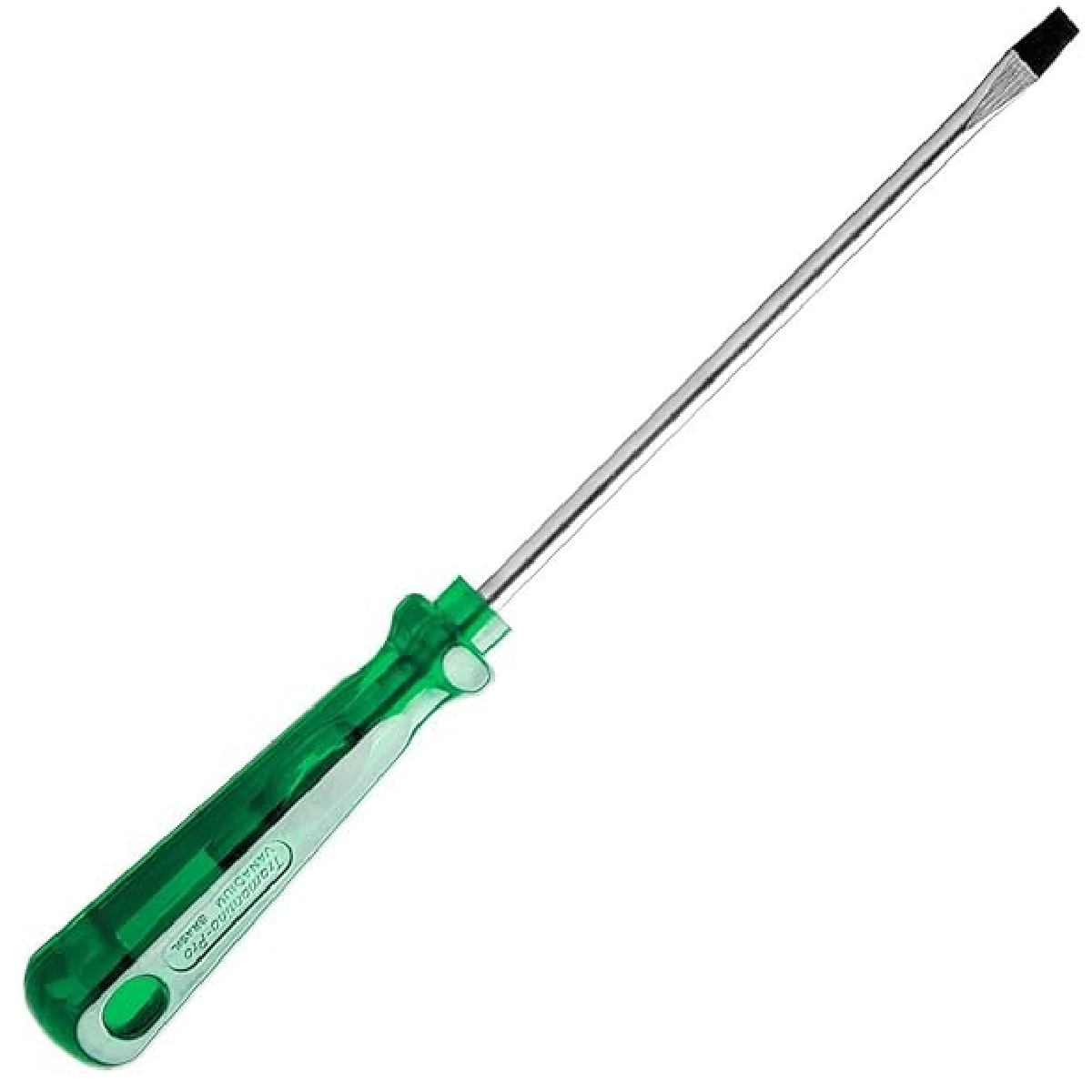 Chave Fenda Simples 1/8x2 Polegadas 3x50Mm Cabo Sextavado Verde Magnetizada - Tramontina