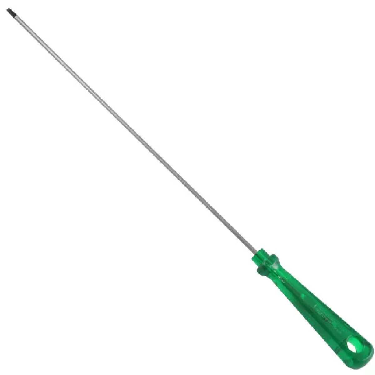 Chave Fenda Simples 1/4x14 Polegadas 6x350Mm Cabo Sextavado Verde Magnetizada - Tramontina