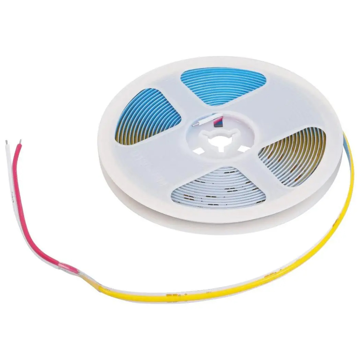 Fita Led Cob 9W/M 12V 6500K Branco Frio 900Lm/M Rele Com 5 Metros 1135 Gaya