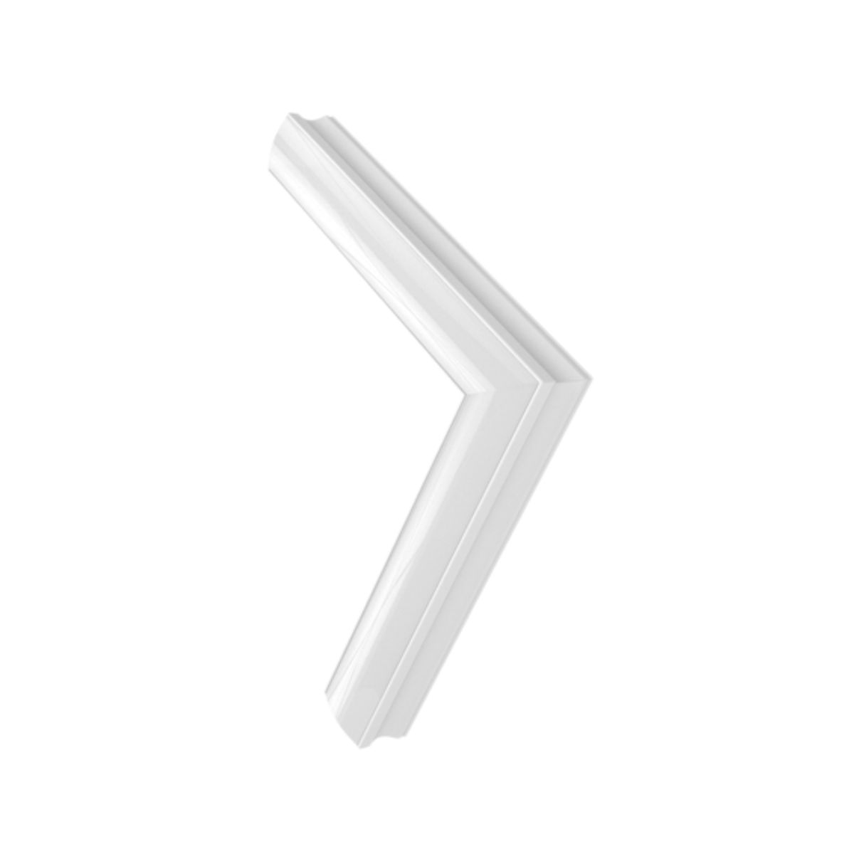 Conector P/ Perfil De Sob. 17,2Mmx14,4Mm Conexão Teto-Parede Branco Difusor Branco - Luminatti