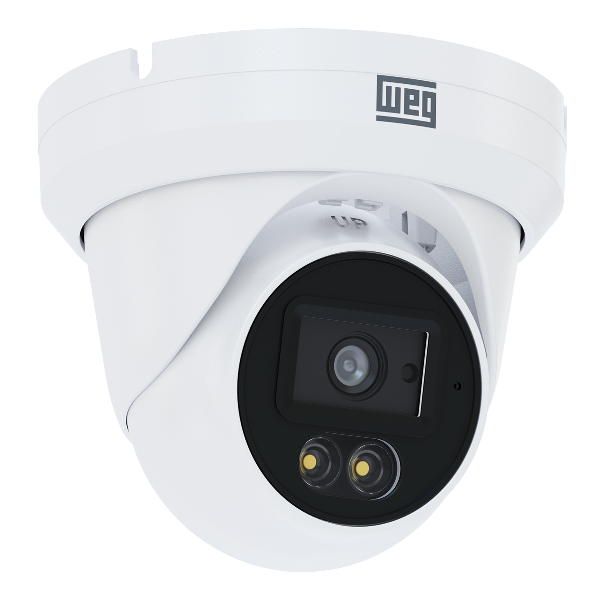 Câmera Segurança Dome Quad Hd 2560X1440Px 2,8Mm 12Vcc Ip66 Branco 16994458 Wcam - Weg
