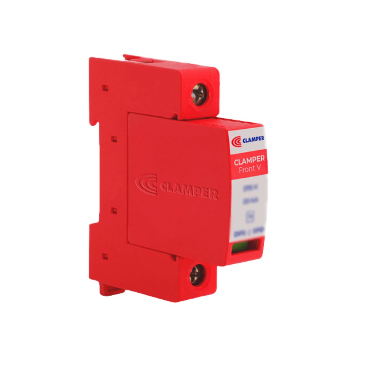 Protetor Surto Dps Monobloco Front V 275V 15Ka Vermelho Classe II 16212 - Clamper