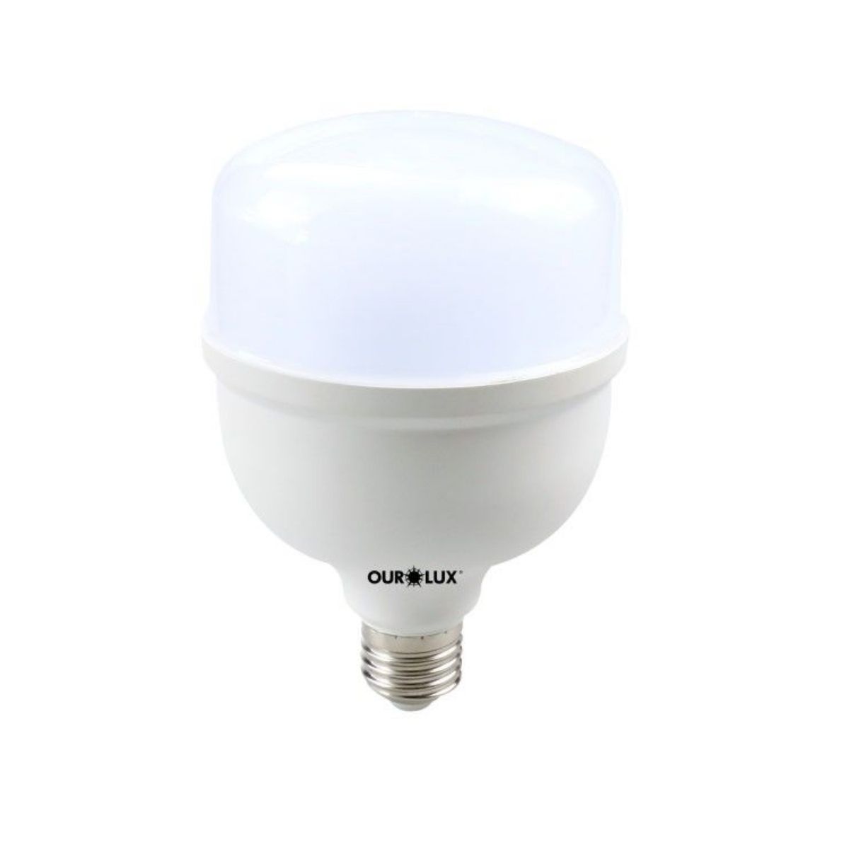 Lâmpada Led Bulbo Alta Potencia T 40W Bivolt E27 6500K Branco Frio Luz Branca 3200Lm - Ourolux
