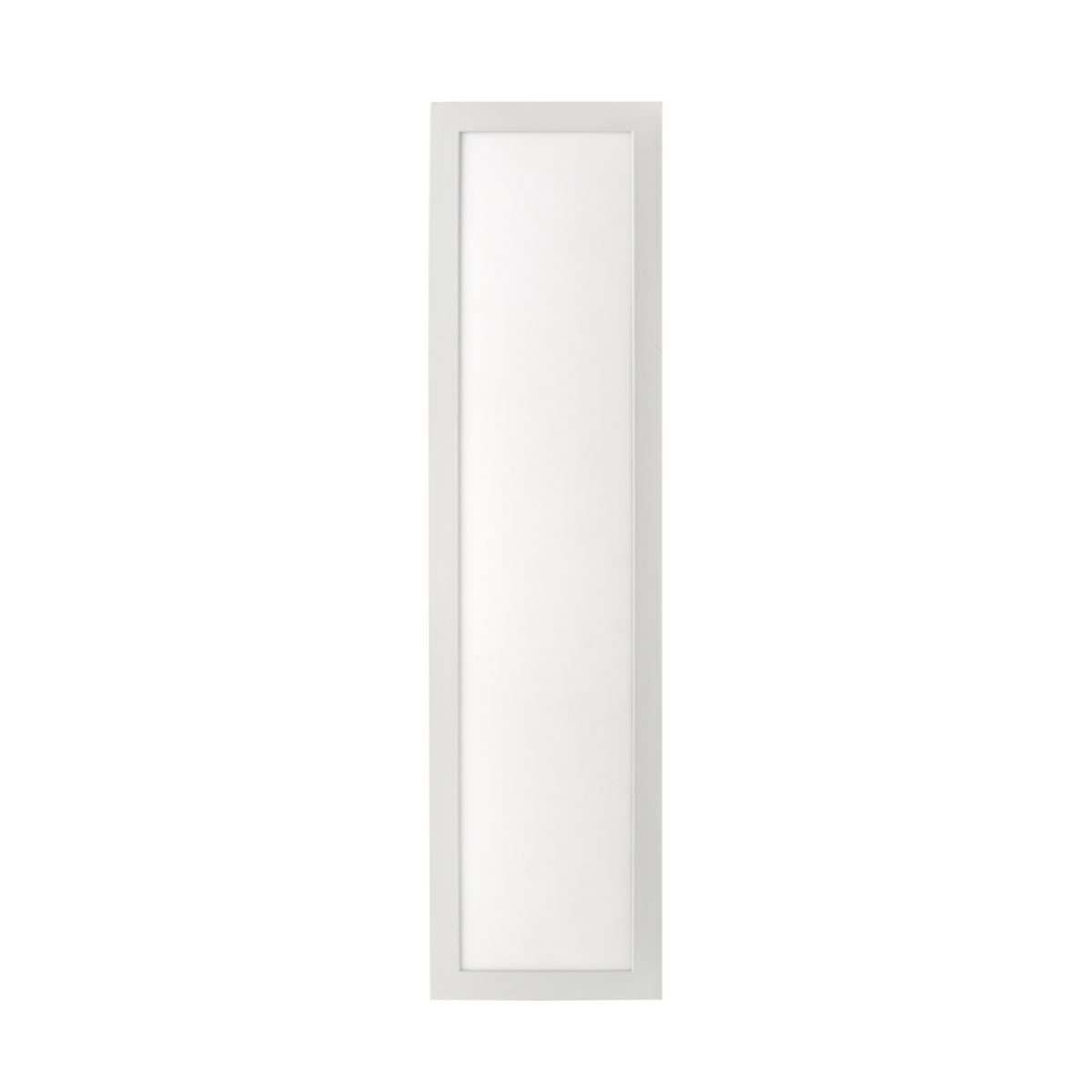 Luminária Painel Led Sobrepor Retangular Branco 30W Bivolt 4000K Branco Neutro 2400Lm Difusor Acrílico - Bronzearte
