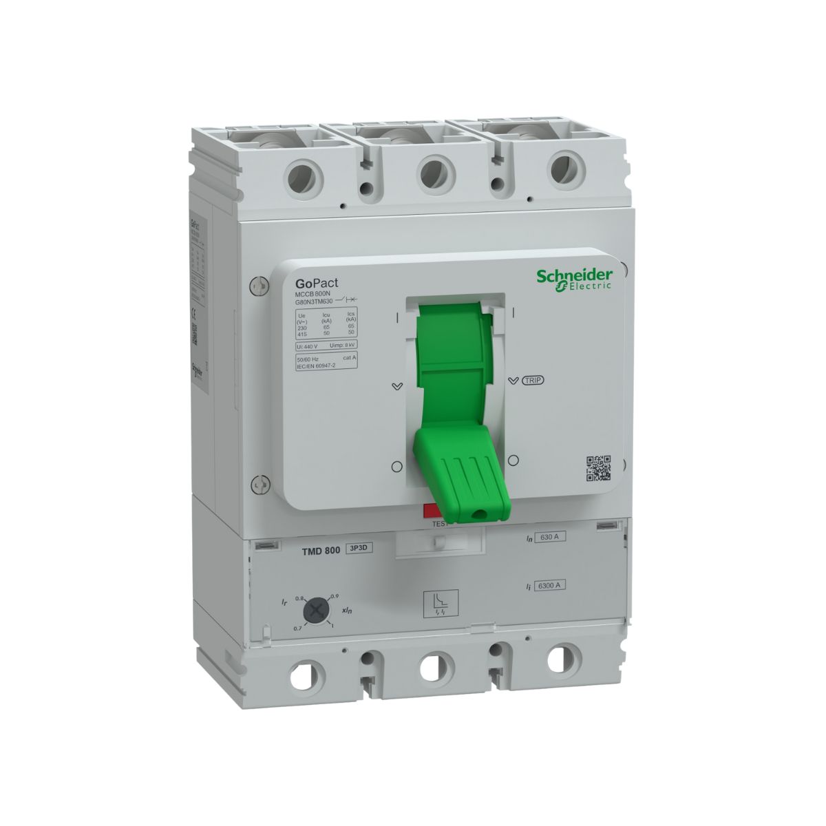 Disjuntor Caixa Moldada Tripolar 50/60Hz - Schneider