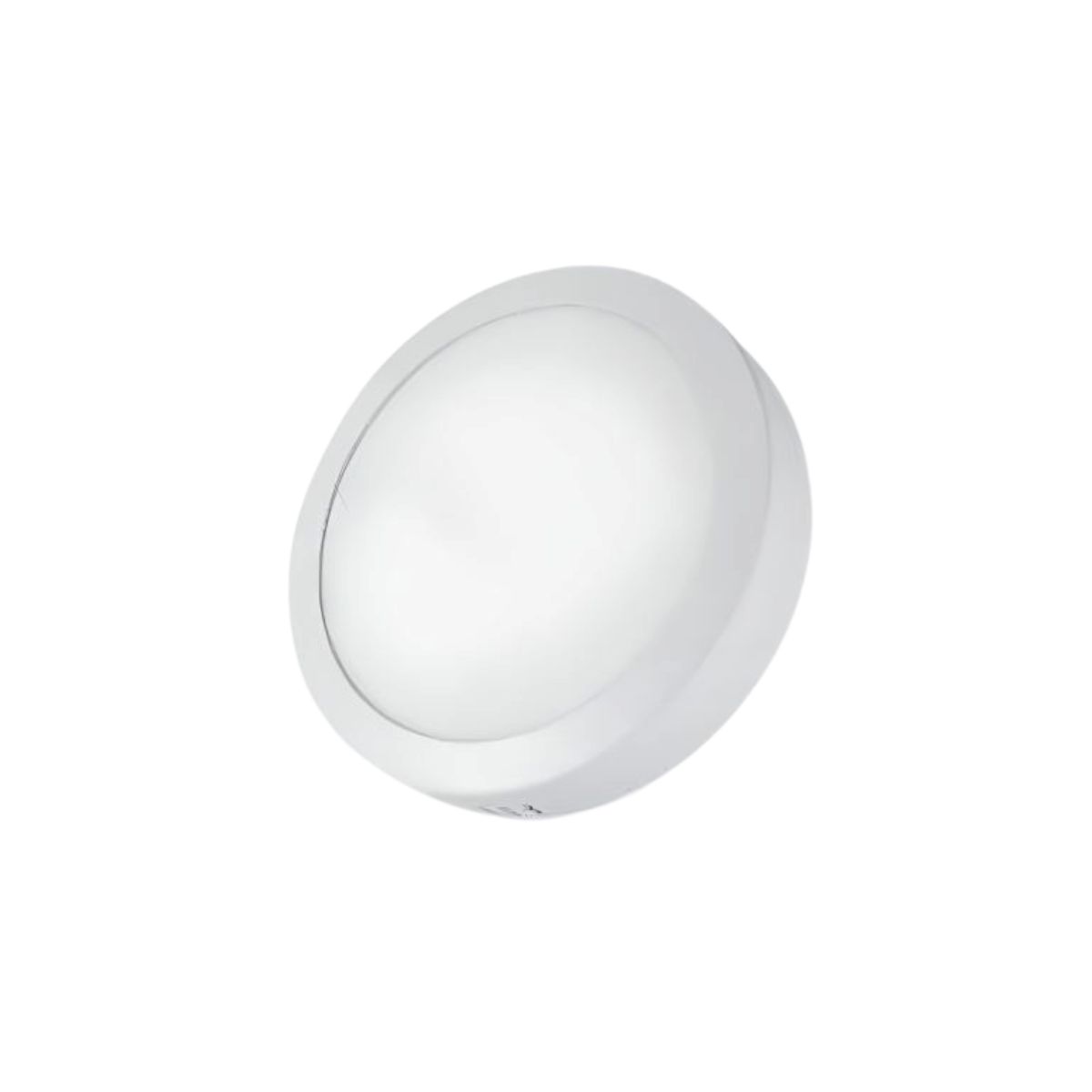 Luminária Plafon Led Sobrepor Redondo Branco 12W Bivolt 4000K Branco Neutro 900Lm Difusor Poliestireno - Bellalux