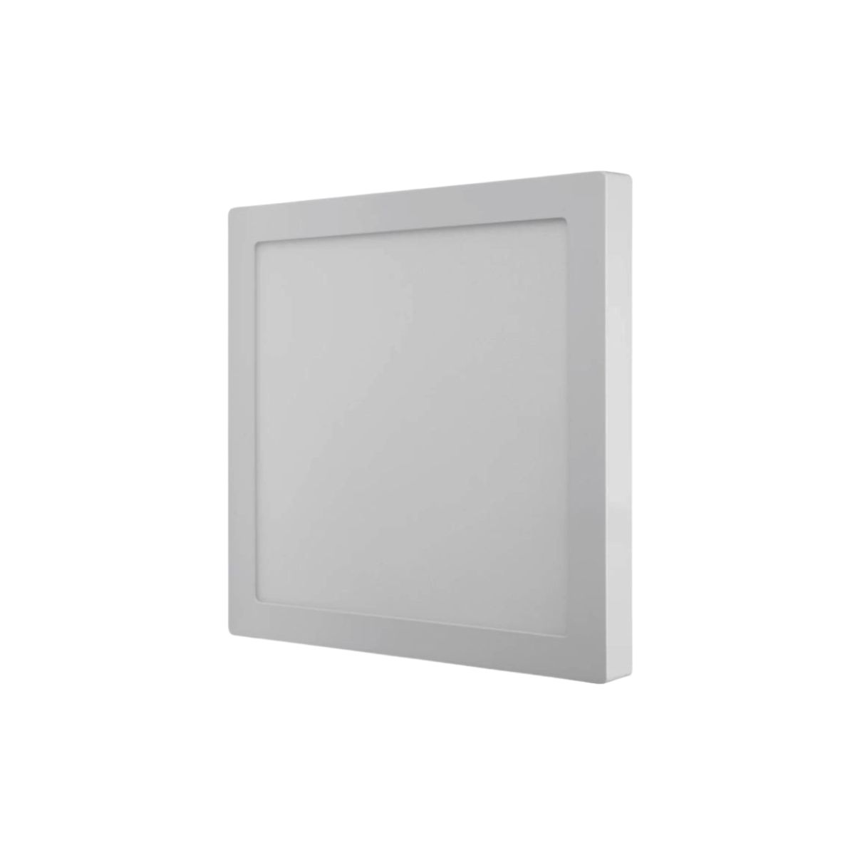 Luminária Plafon Led Sobrepor Quadrado Branco 18W Bivolt 4000K Branco Neutro 1440Lm Difusor Poliestireno - Bellalux