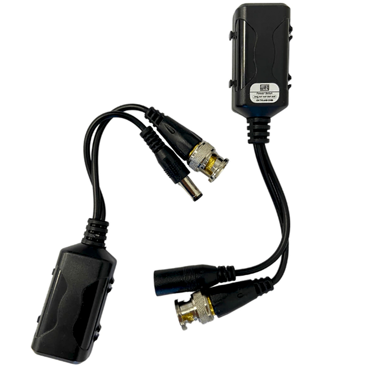 Kit Balun Power 1 Canal 8Mp Para Cftv 2 Peças 17090052 Weg