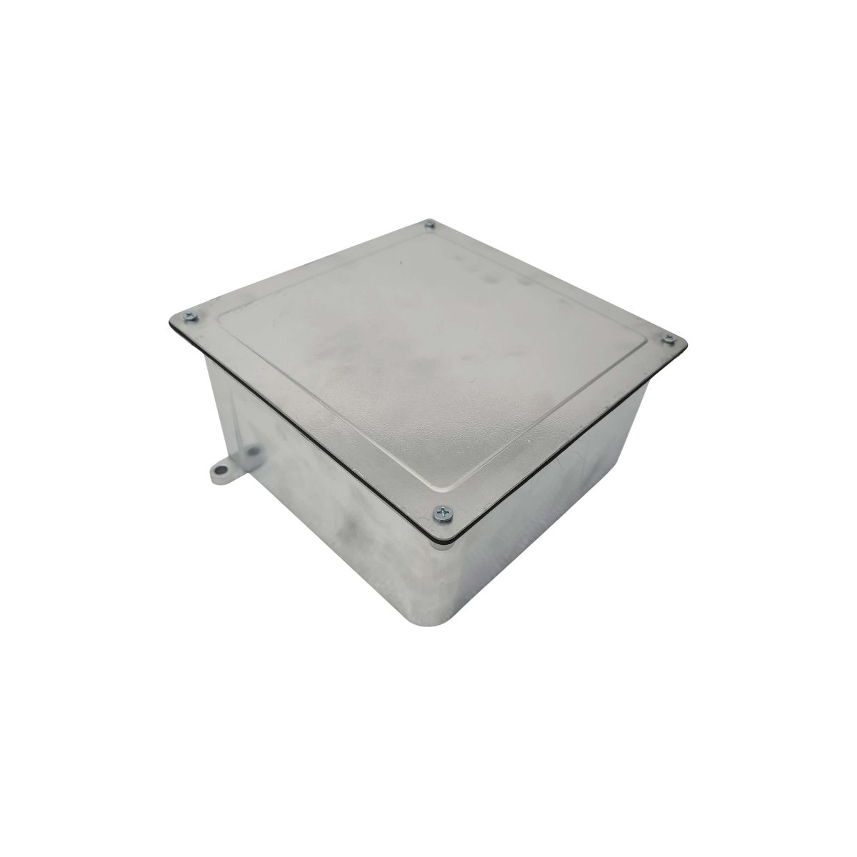 Caixa Passagem Aluminio 200X200X100Mm Tampa Revers - Wale