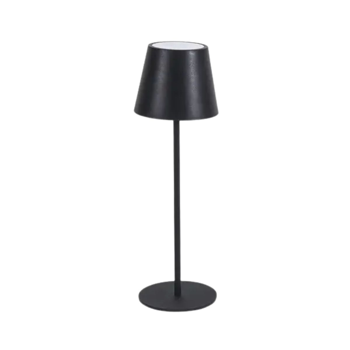 Luminária Mesa Led Milano Preto 3W Bivolt 3000K Branco Quente Dimerizavel - Gaya