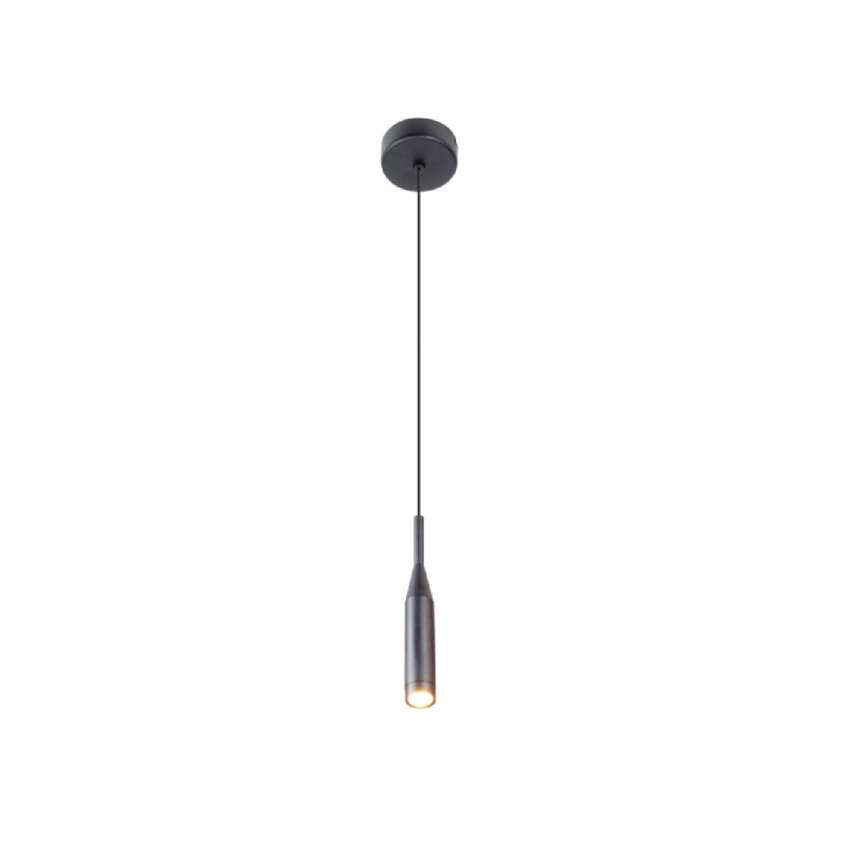 Luminária Pendente Led Set Preto 3W Bivolt 3000K Branco Quente 225Lm - Spotline