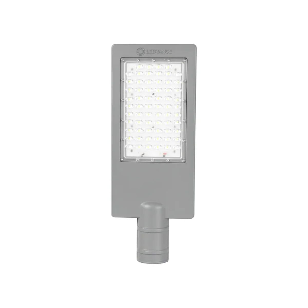 Luminária Publica Led Cinza 70W Bivolt 5000K Luz Do Dia 9450Lm Difusor Policarbonato Ip65 - Ledvance
