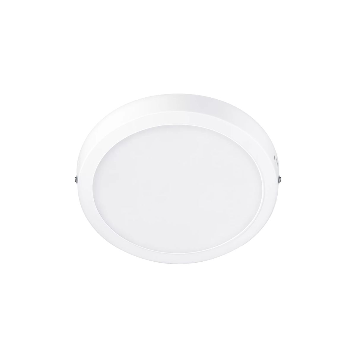 Luminária Plafon Led Sobrepor Redondo Branco 18W Bivolt 3000K Branco Quente 1260Lm Difusor Polipropileno - Ledvance