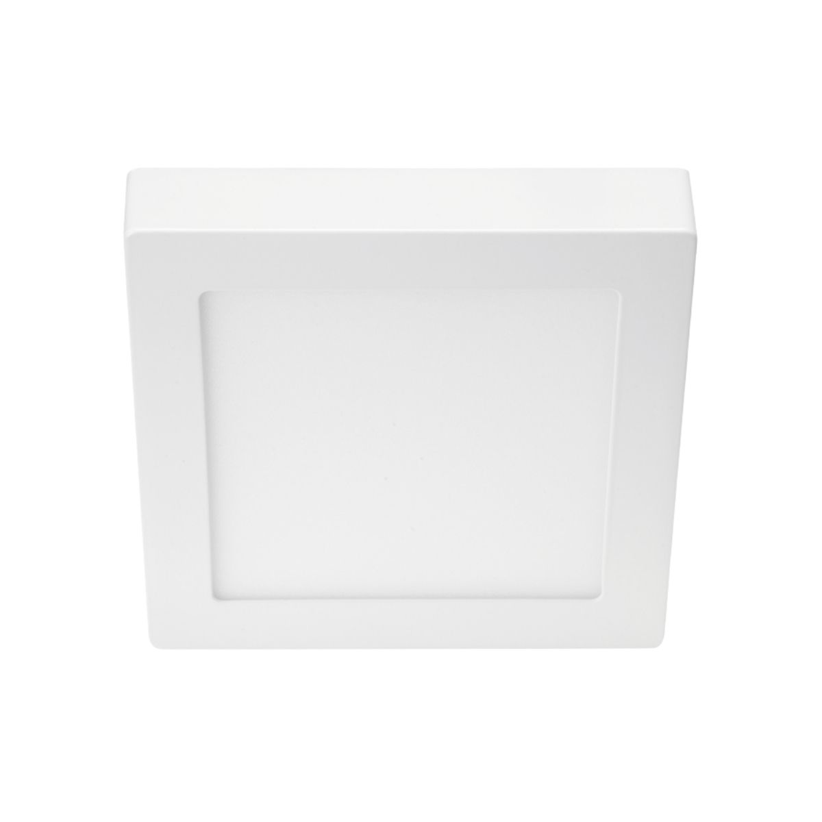 Luminária Plafon Led Sobrepor Quadrado Branco 12W Bivolt 3000K Branco Quente 840Lm Difusor Polipropileno - Ledvance