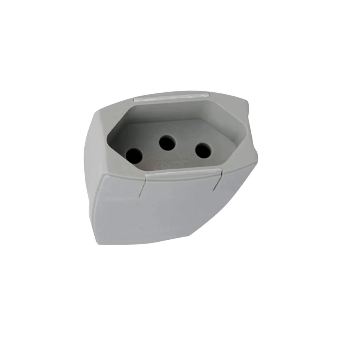 Plug Femea 2p+t 10a 250v Cz Axial